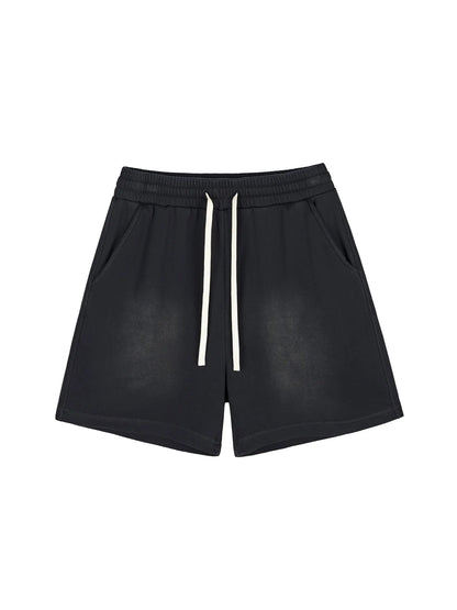 Sun Fade Raw Edge Cotton FLEX Shorts.