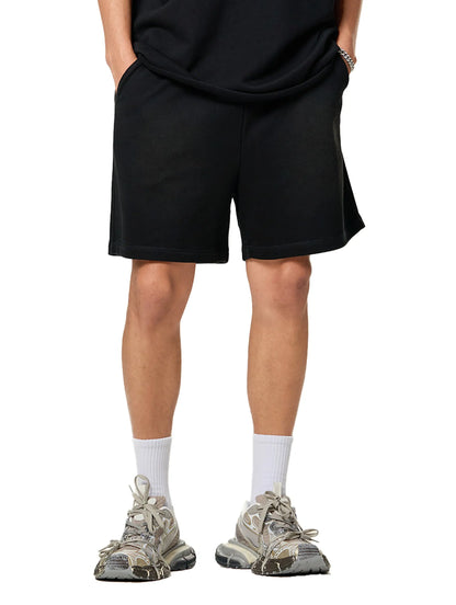 Sun Fade Raw Edge Cotton FLEX Shorts.