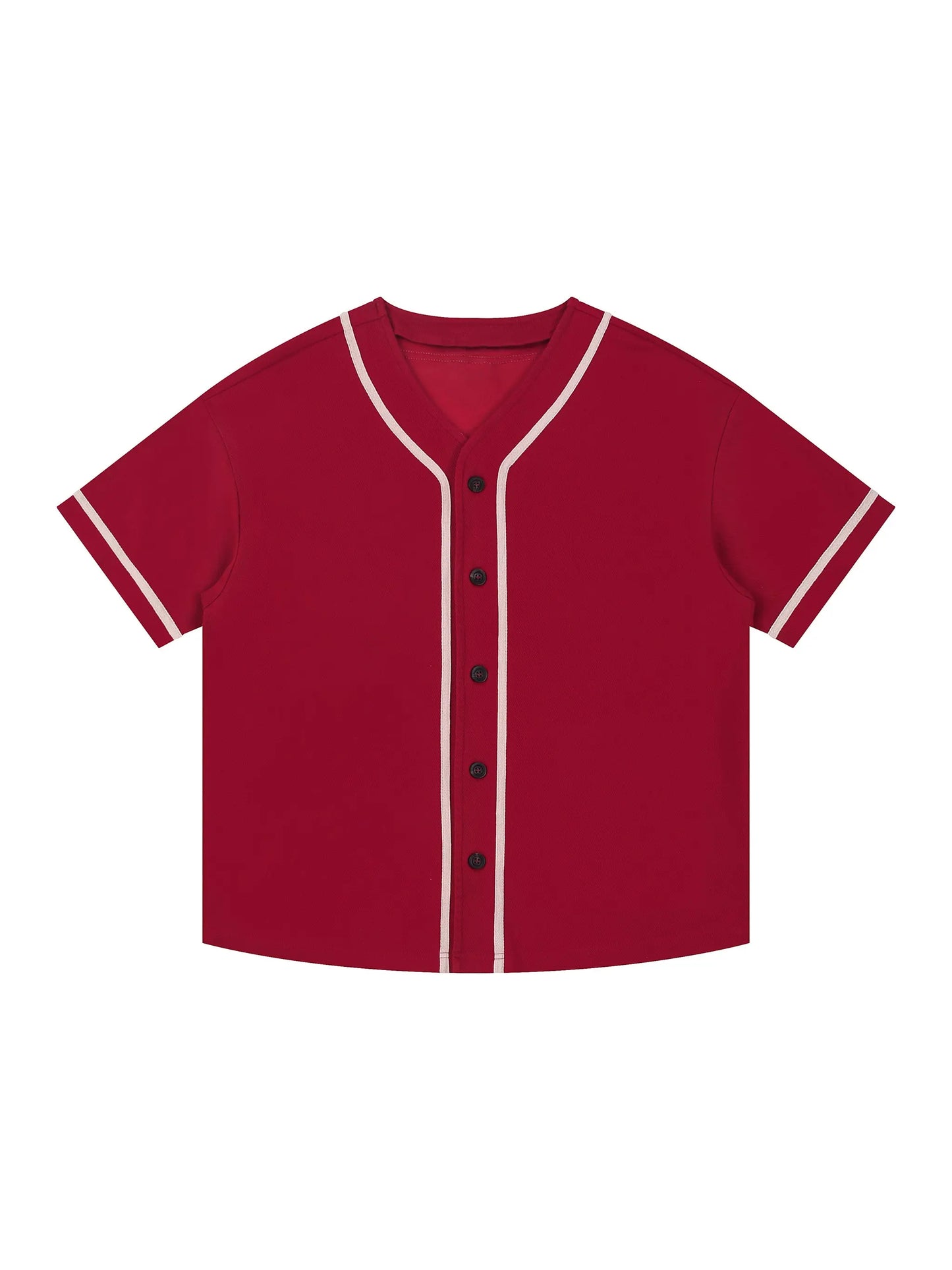 Contrast Piped Button-Up FLEX Jersey.