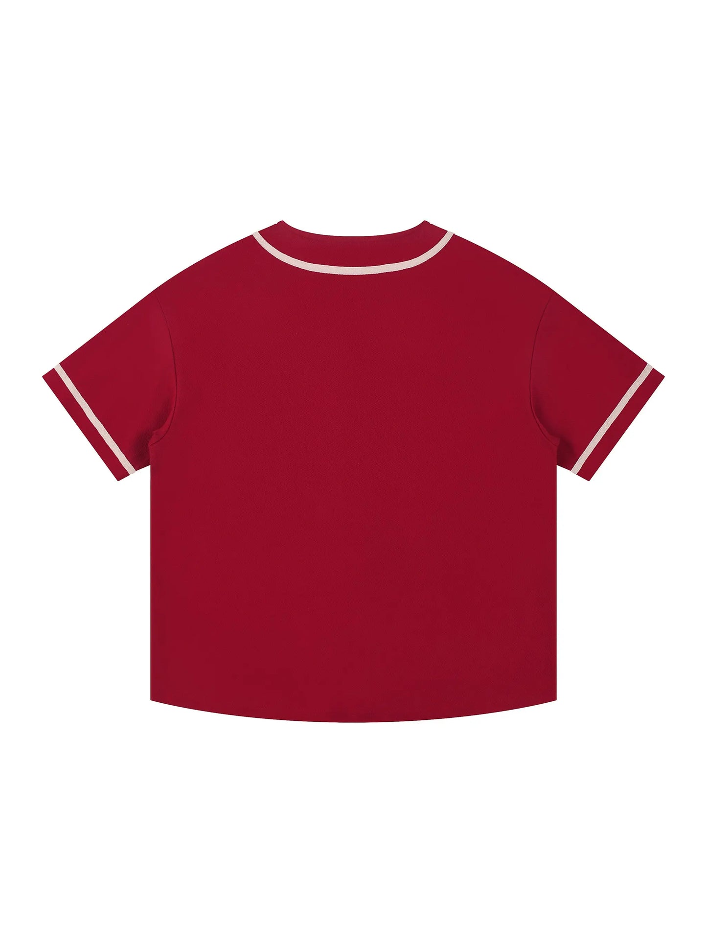 Contrast Piped Button-Up FLEX Jersey.