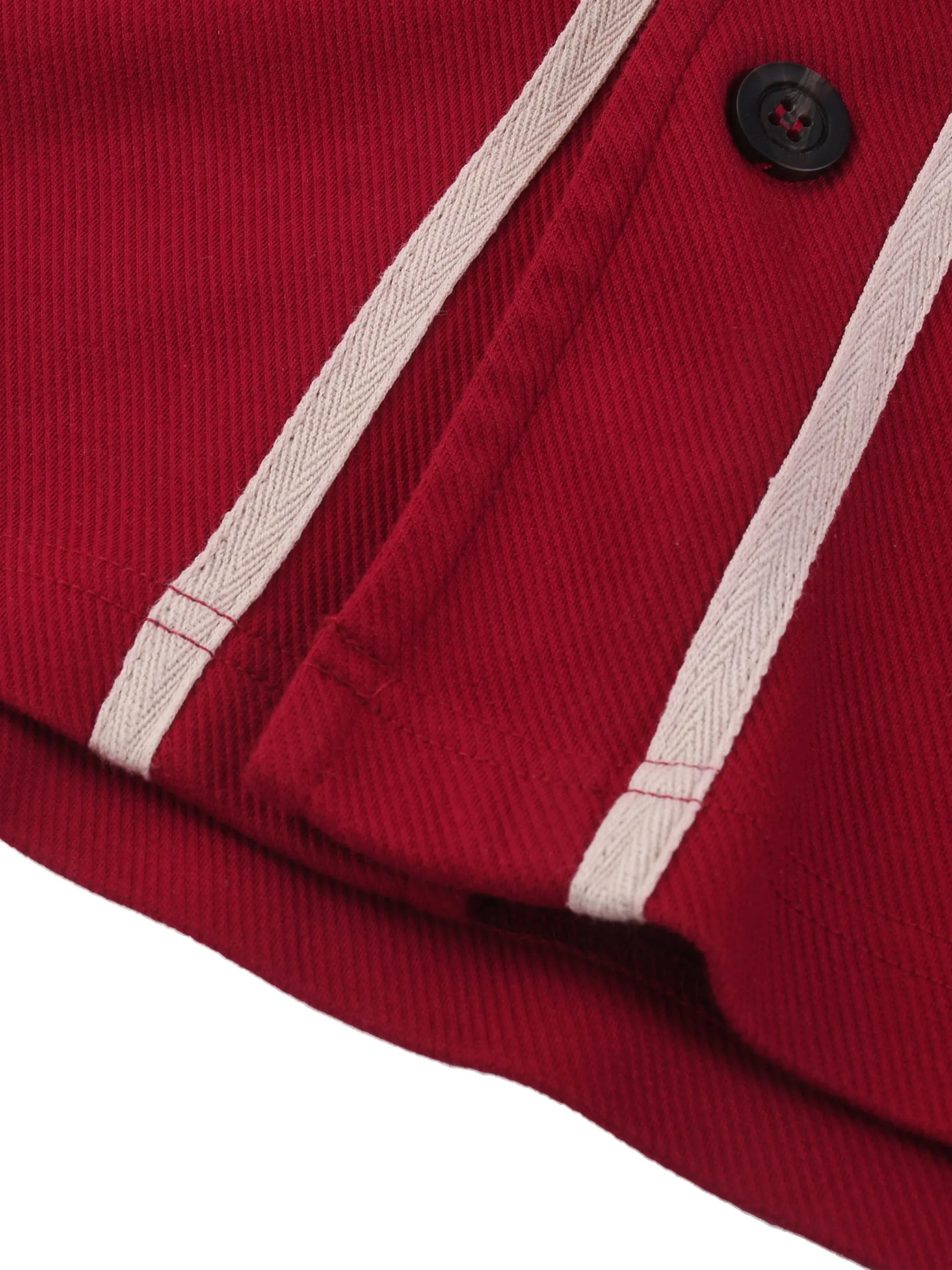 Contrast Piped Button-Up FLEX Jersey.