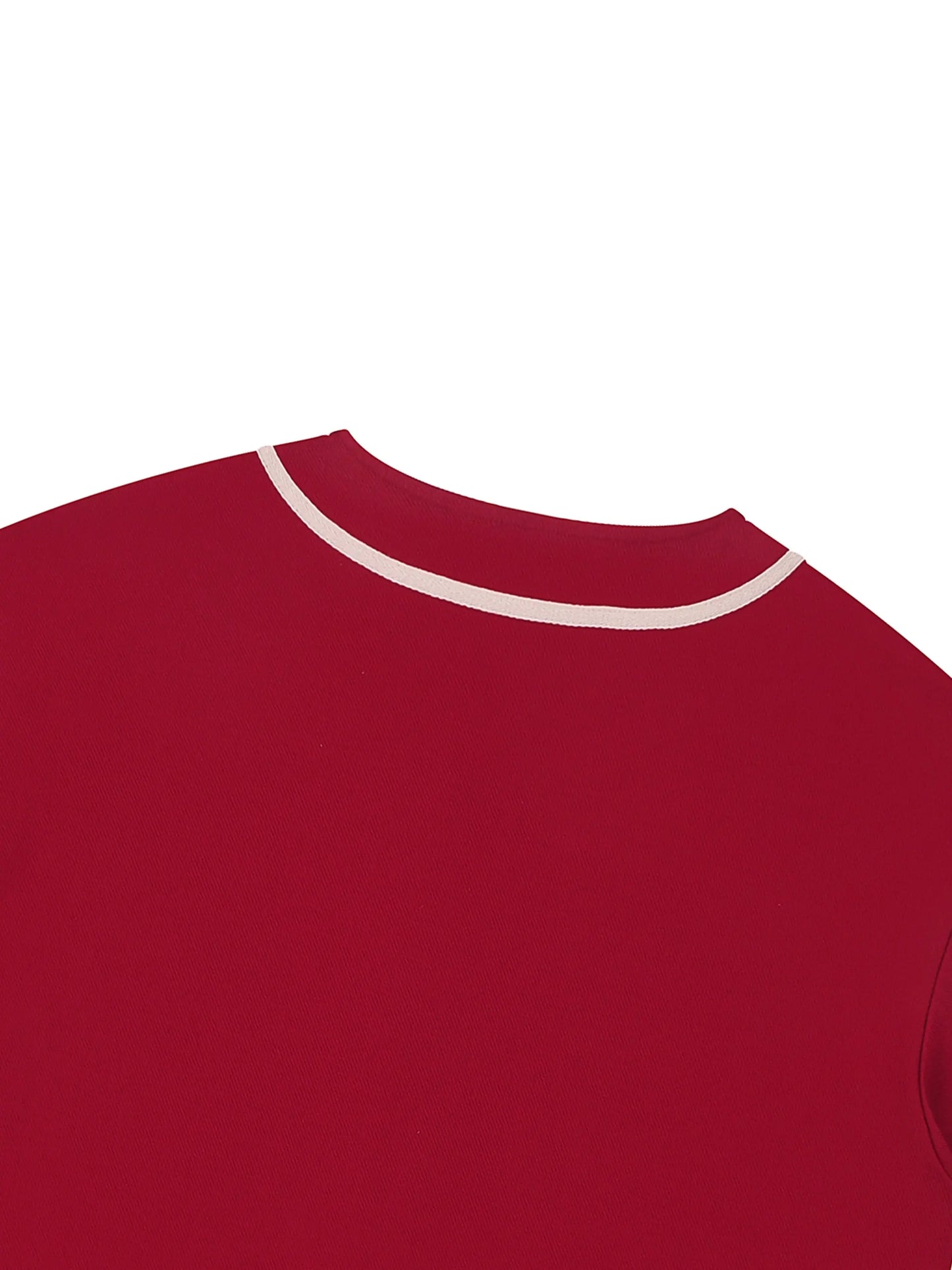 Contrast Piped Button-Up FLEX Jersey.